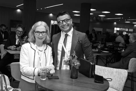 Avec Son Excellence Mme Fredrika Ornbrant, ambassadrice de Suède au Maroc