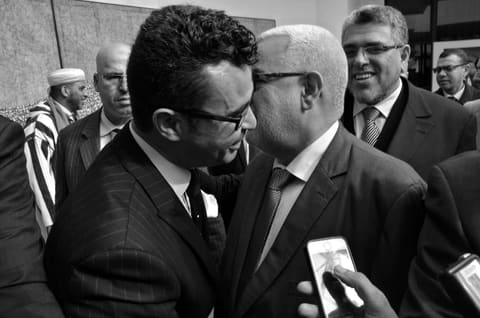 Saluant M. Abdelilah Benkirane, ancien Chef du gouvernement marocain