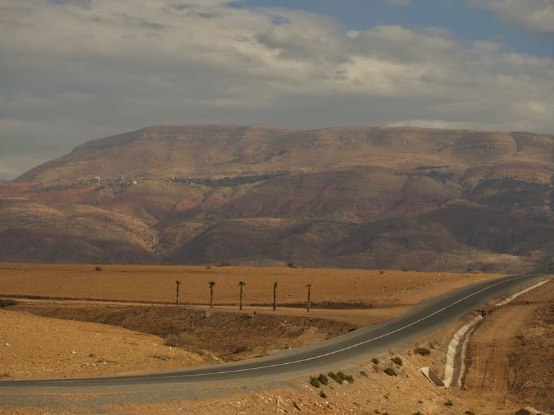 Route au Maroc