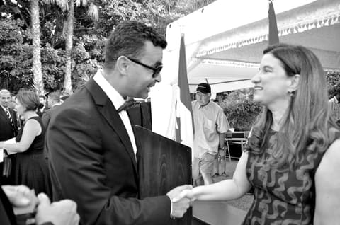 With the Canadian Ambassador in Morocco, H.E. Mrs Nathalie Dubé