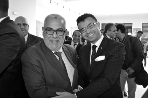 Avec M. Abdelilah Benkirane, ancien Chef du gouvernement marocain