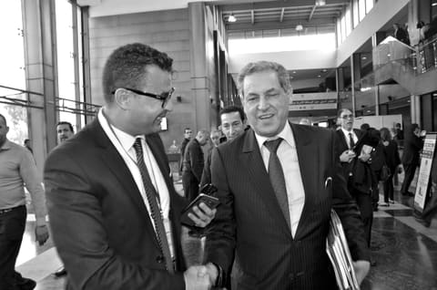 Avec M. Mohand Laenser, ancien ministre de l’Intérieur